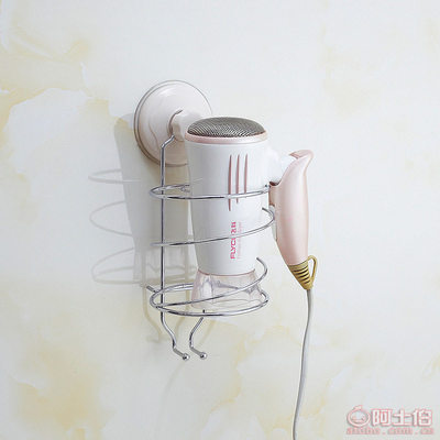 創意與實用并存 不銹鋼墻面電吹風置物架，家居收納的精致解決方案