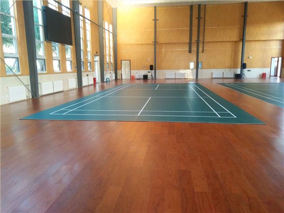 祝賀肅寧某車輛維修分公司羽毛球場(chǎng)地完美竣工!|客戶案例 - pvc地板,塑膠地板,PVC運(yùn)動(dòng)地膠,,拼裝地板,中潤(rùn)致遠(yuǎn)400-969-3022
